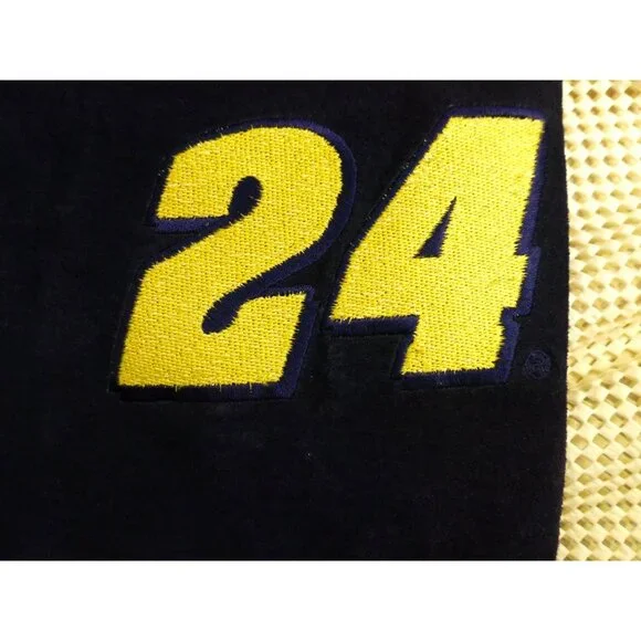 Chase Authentics NASCAR Hendrick Motorsports DuPont Flame Leather Jacket 2XL - Picture 13 of 16